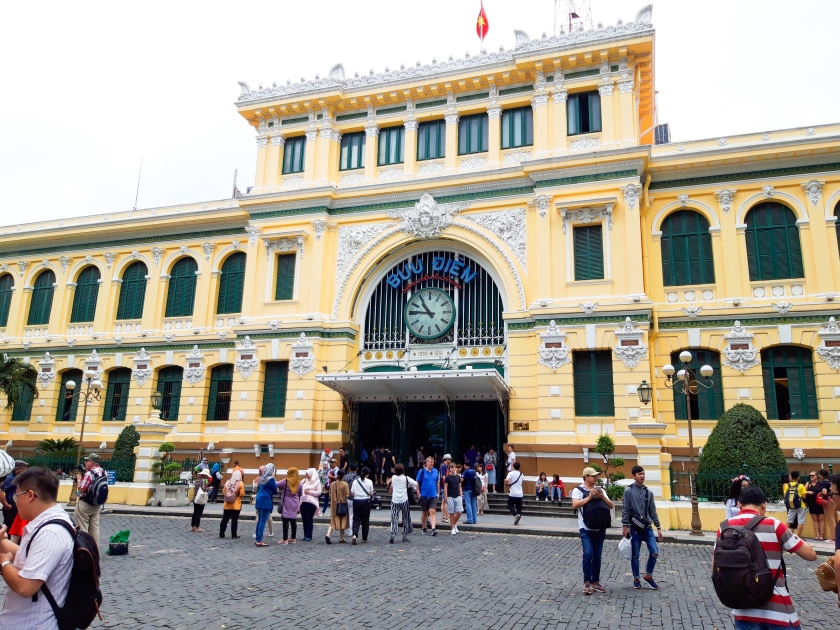Vietnam, Ho Chi Minh City, Central Post Office